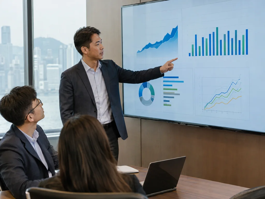 對照圖：AI 曝光、人工抽樣、referral 三類數據的來源與注意事項