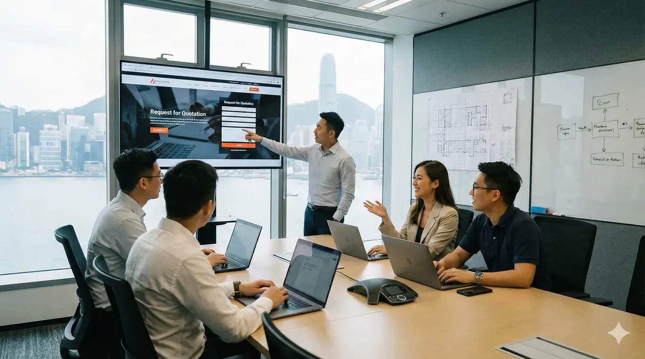 大型企業官網升級 B2B 網站設計 Next.js 成功案例 香港